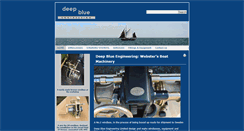 Desktop Screenshot of deepblueengineering.co.uk
